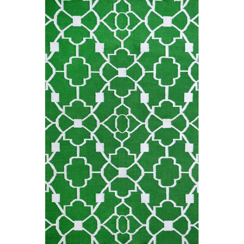 MOTI Rugs Thai 02 Green Indoor/Outdoor Area Rug Wayfair